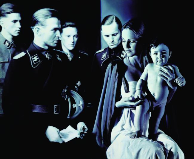 Gottfried Helnwein Epiphanie (Anbetung der Könige 3), 2013 Privatsammlung © VBK, Wien, 2013