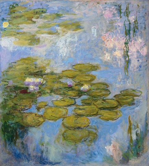 Claude Monet/Seerosen, 1916-1919/Öl auf Leinwand/Fondation Beyeler, Riehen/Basel, Sammlung Beyeler/© Fondation Beyeler, Riehen/Basel, Sammlung Beyeler; Foto: Robert Bayer